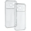 Dėklas Toptel Topt Clin Anti Shock 1,5mm skirtas iPhone 17 Pro Max skaidrus