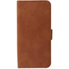 Fusion Accessories Topt Dėklas BOOK COMMON Universali (Dydis S) skirtas Apple iPhone 12/13/Samsung S6/A5 2016/Xcover 4/S22/Huawei P8 2017 rudos spalvos