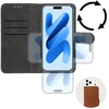 Fusion Accessories Topt Dėklas BOOK COMMON Universali (Dydis L) skirtas Apple iPhone 6 Plus/7 Plus/8 Plus/Xs Max/11 Pro Max/Samsung S20 FE/S21 FE/S10 Plus/A10/A32/A54/Xiaomi 12 Lite/Huawei P30 Pro rudos spalvos