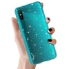 Dėklas Fusion Accessories Topt Crystal Glitter Case do Xiaomi Redmi 9A sidabro spalvos