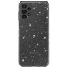 Toptel Topt Crystal Glitter dėklas skirtas Samsung Galaxy A13 4G sidabro spalvos