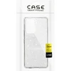 Fusion Accessories Topt Crystal Glitter dėklas skirtas Samsung Galaxy A33 5G sidabro spalvos