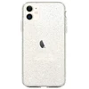 Fusion Accessories Topt Crystal Glitter dėklas skirtas Apple iPhone 11 sidabro spalvos