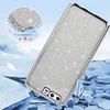 Toptel Topt Elektro Glitter dėklas skirtas Huawei P10 sidabro spalvos