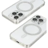 Fusion Accessories Topt Glitter Magsafe Dėklas skirtas Samsung Galaxy S25 Ultra skaidrus