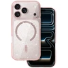 Fusion Accessories Topt Glitter Magsafe Dėklas skirtas Apple iPhone 17 Pro Max rožinės spalvos