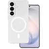 Toptel Tel Protect Glossy Magsafe dėklas skirtas Samsung Galaxy S24/S25 baltos spalvos
