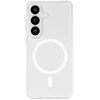 Toptel Tel Protect Glossy Magsafe dėklas skirtas Samsung Galaxy S24/S25 baltos spalvos