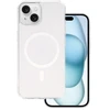 Toptel Tel Protect Glossy Magsafe dėklas skirtas Apple iPhone 15 baltos spalvos
