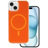 Fusion Accessories Tel Protect Glossy Magsafe dėklas skirtas Apple iPhone 15 oranžinės spalvos
