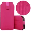 Dėklas Fusion Accessories Topt HIT maišelis telefonui (Dydis XL) Apple iPhone 14/14 Pro/Apple iPhone 15/15 Pro/Samsung S23/S23 Plus/S24/S24 Plus/A15/A54 5G design 2 rožinės spalvos