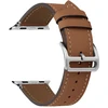 Toptel Topt Leather apyrankė skirta Apple Watch 38/40/41 design 1 rudos spalvos