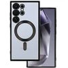 Fusion Accessories Topt Metallic Magsafe dėklas skirtas Samsung Galaxy S24 juodos spalvos