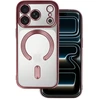 Toptel Topt Metallic Magsafe dėklas skirtas Apple iPhone 17 Pro rožinės spalvos