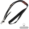 Fusion Accessories Virvelė telefonui GP-63 juodos spalvos