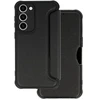 Toptel Topt Razor Carbon Book dėklas skirtas Samsung Galaxy S23 Plus juodos spalvos