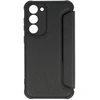 Toptel Topt Razor Carbon Book dėklas skirtas Samsung Galaxy S23 Plus juodos spalvos