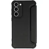 Toptel Topt Razor Carbon Book dėklas skirtas Samsung Galaxy S23 Plus juodos spalvos