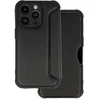 Toptel Topt Razor Carbon Book dėklas skirtas Apple iPhone 14 Pro Max juodos spalvos