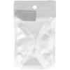 Toptel Topt Silicone anti-dust plug Lightning baltas – 10 pieces