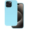 Fusion Accessories Topt Silikoninis Lite dėklas skirtas Apple iPhone 15 Plus light mėlynos spalvos