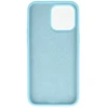 Fusion Accessories Topt Silikoninis Lite dėklas skirtas Apple iPhone 15 Plus light mėlynos spalvos