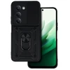 Fusion Accessories Topt Slide Camera Armor Dėklas skirtas Xiaomi Redmi 15 4G/5G juodos spalvos