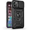 Toptel Topt Slide Camera Armor dėklas skirtas Apple iPhone 14 Pro Max juodos spalvos