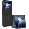 Toptel Telone Smart Book MAGNET dėklas skirtas Motorola RAZR 40 Ultra 5G juodos spalvos