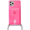 Toptel Topt STRAP Fluo dėklas skirtas Apple iPhone 12/12 Pro Rožinė