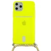 Toptel Topt STRAP Fluo dėklas skirtas Apple iPhone 12/12 Pro Lime
