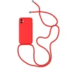 Toptel Topt STRAP silikoninis dėklas skirtas Apple iPhone 11 Pro Raudona