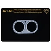 Toptel Apsauginis stiklas Aluminum Metal Camera Full Cover Lens on camera skirtas Apple iPhone 17 mist mėlynas (camera island)