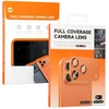 Toptel Grūdintas stiklas aliuminio metalo visiškai dengiantis fotoaparato objektyvą, skirtas Iphone 18 Pro Max, mėlynas (fotoaparato salelė + tinklelis)