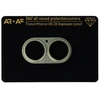 Toptel Apsauginis stiklas Aluminum Metal Camera Full Cover Lens on camera skirtas Apple iPhone 17 sage (camera island)