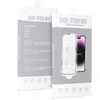 Fusion Accessories Grūdintas stiklas Full Glue Easy-Stick Box, skirtas iPhone 17 PRO MAX/18 PRO MAX, Juodas