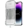 Toptel Grūdintas stiklas Visų kraštų klijai Lengvai klijuojamas dėžutėje, skirta IPHONE 17 PRO/18 PRO Juodas