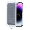 Toptel Grūdinto stiklo „Full Glue“ privatumo lengvai prilimpanti dėžutė, skirta IPHONE 17 PRO MAX, Juodas