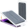 Toptel Grūdinto stiklo „Full Glue“ privatumo lengvai prilimpanti dėžutė, skirta IPHONE 17 PRO MAX, Juodas