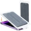 Toptel Grūdintas stiklas, visiškai klijuojamas, privatumą užtikrinantis, lengvai klijuojamas dėkle IPHONE 17 PRO MAX/18 PRO MAX juodas