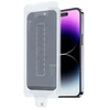 Toptel Grūdintas stiklas, visiškai klijuojamas, privatumą užtikrinantis, lengvai klijuojamas dėkle IPHONE 17 PRO MAX/18 PRO MAX juodas