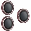 Fusion Accessories Hartowane szkło HARD DIAMOND na aparat (LENS) do Iphone 18 Pro/18 Pro Max violetinė (objektyvas 3 sztuki)