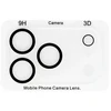 Fusion Accessories Grūdintas stiklas HARD SILK PRINT fotoaparatui (LENS), skirtas Iphone 18 Pro (blokas)