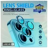 Fusion Accessories Grūdintas stiklas HARD SILK PRINT fotoaparatui (LENS), skirtas Iphone 18 Pro (blokas)