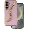 Fusion Accessories Topt Trend dėklas skirtas Samsung Galaxy S23 FE design 4 rožinės spalvos