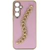 Fusion Accessories Topt Trend dėklas skirtas Samsung Galaxy S23 FE design 4 rožinės spalvos