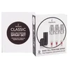 Travalo Classic HD SET Juodas pildomų kvepalų buteliukų (atomaizerių) rinkinys, 3 x 5 ml