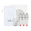Travalo Classic HD SET Sidabrinis pildomų kvepalų buteliukų (atomaizerių) rinkinys, 3 x 5 ml