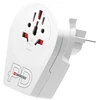 Adapteris Schuko kištukas – universalus lizdas 230V 16A su USB + USB-C 20W SKROSS