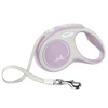 Flexi New Comfort S pavadėlis šunims iki 15kg juostinis 5m rožinės spalvos
